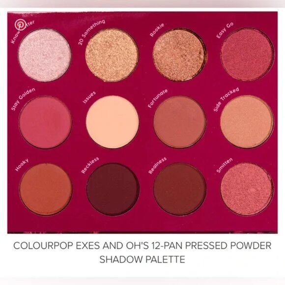 NEW! ColourPop Exes and Oh’s Palette - Picture 2 of 2
